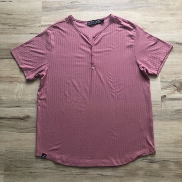 Kangol Pink Mauve Short Sleeve Women's Tee - Picture 1 of 8